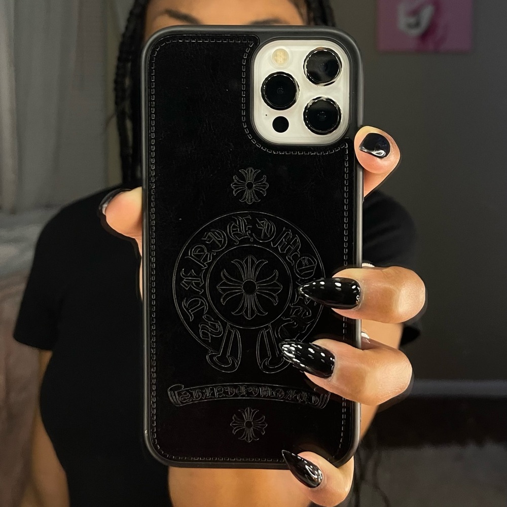 Black CH Inspired IPhone 14 case